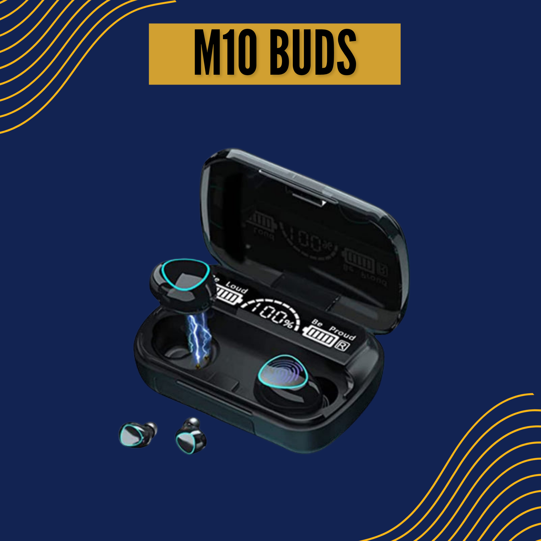 M10 Earbuds Hi Quality