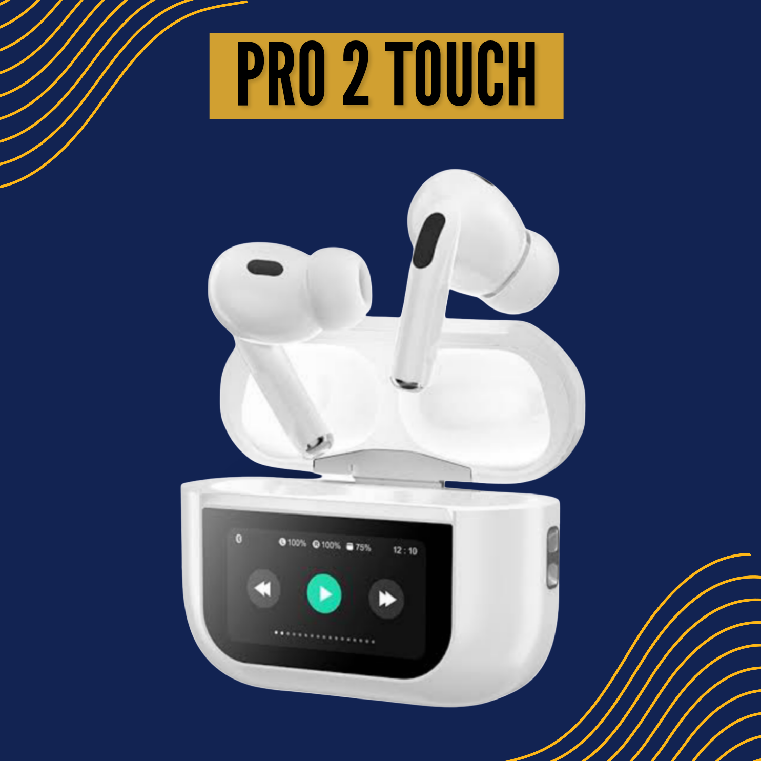 Airpods Pro 2 ANC Touch LED Display