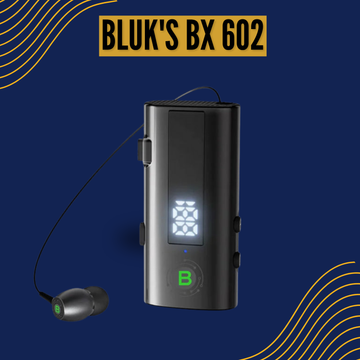 BLUK'S Brand BX-602 CLIPSTER-PRO Wireless Headset