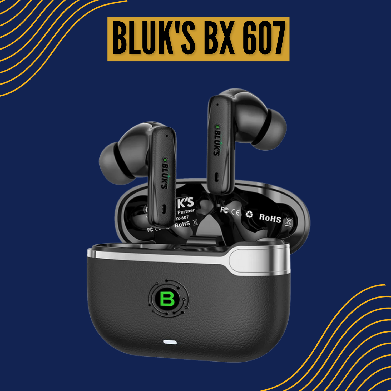 BLUK'S Brand Earbuds BX-607
