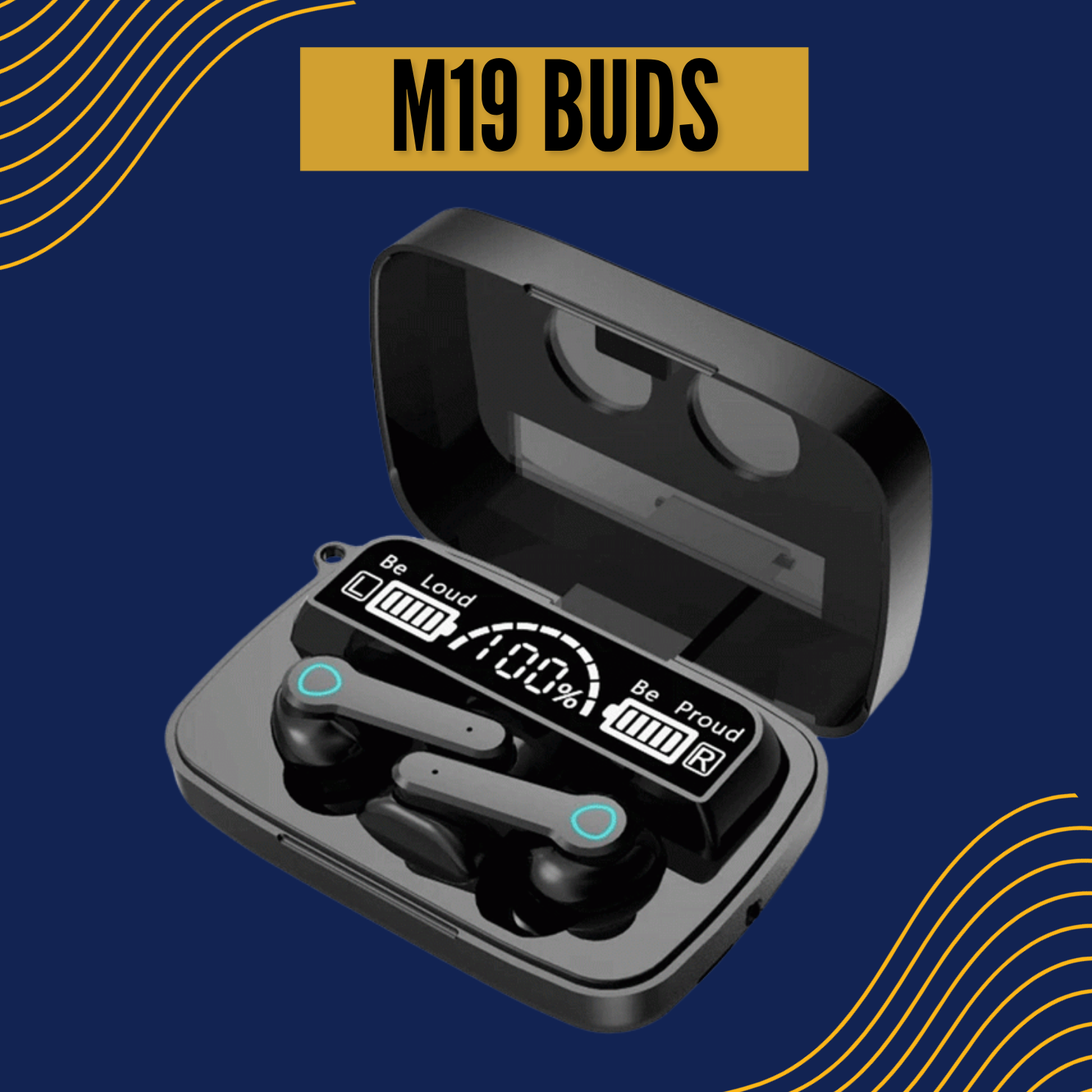 TWS Earbuds M19 HI Quality