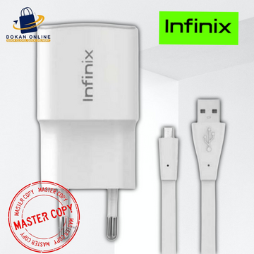 INFINIX Original Mini Fast Charger With Free Data Cable