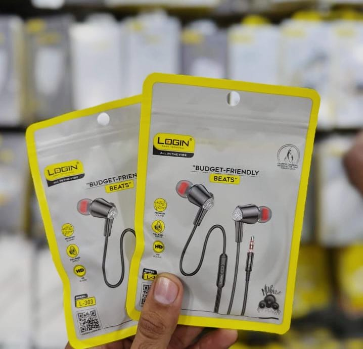 LOGIN L-303 Beats Handsfree Original Hi Bass