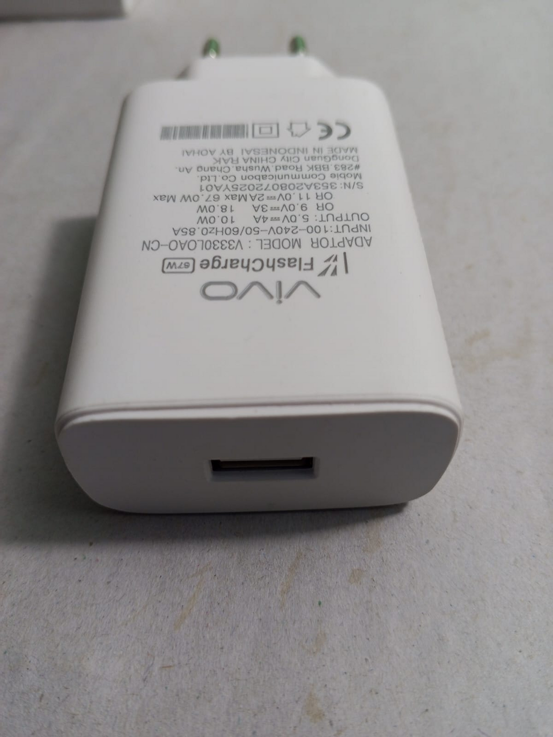 VIVO Brand Flash Fast Charger