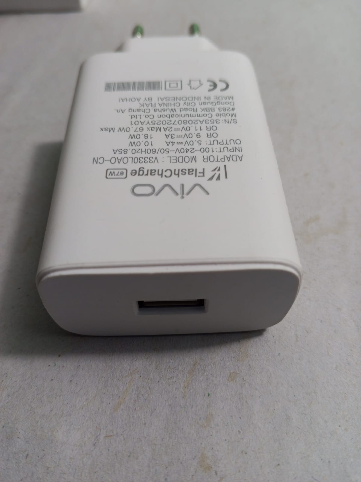 VIVO Brand Flash Fast Charger