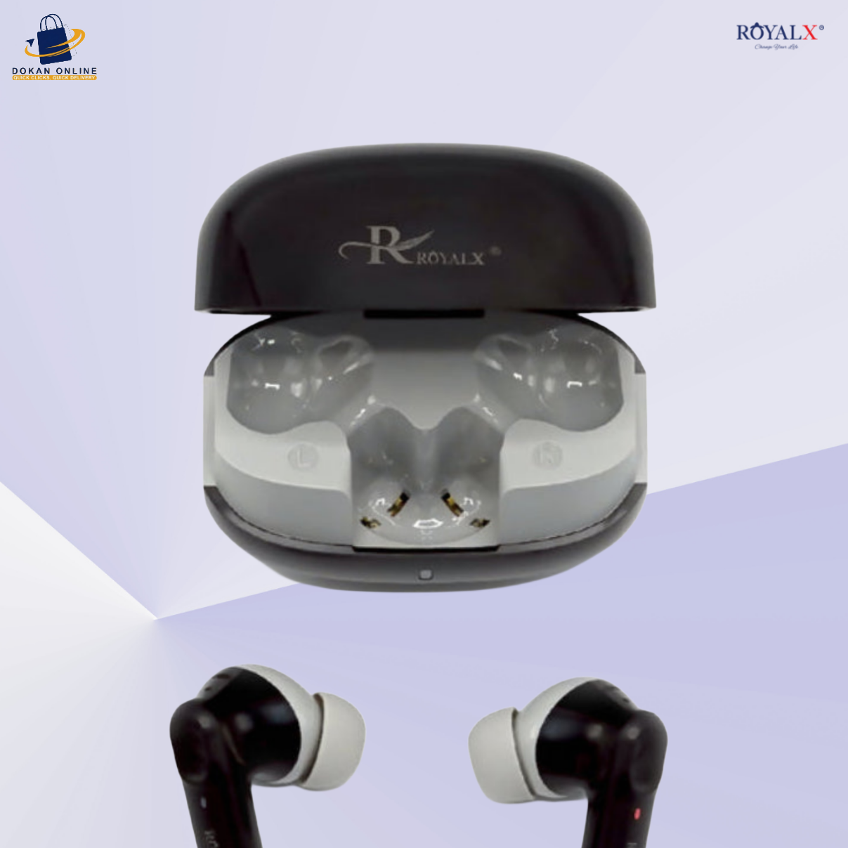 ROYAL X RBT-600 Wireless Earbuds
