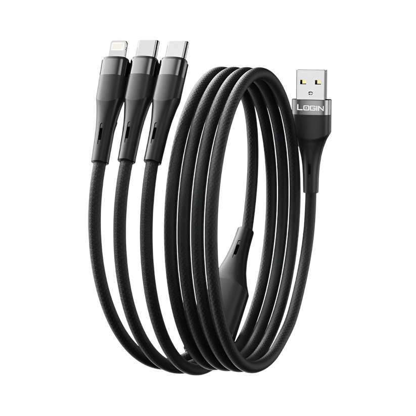 LOGIN Brand L-909 | 3 IN 1 Cable