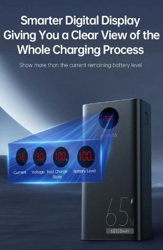 ROMOSS Brand PowerBank 65W PD 40000mh