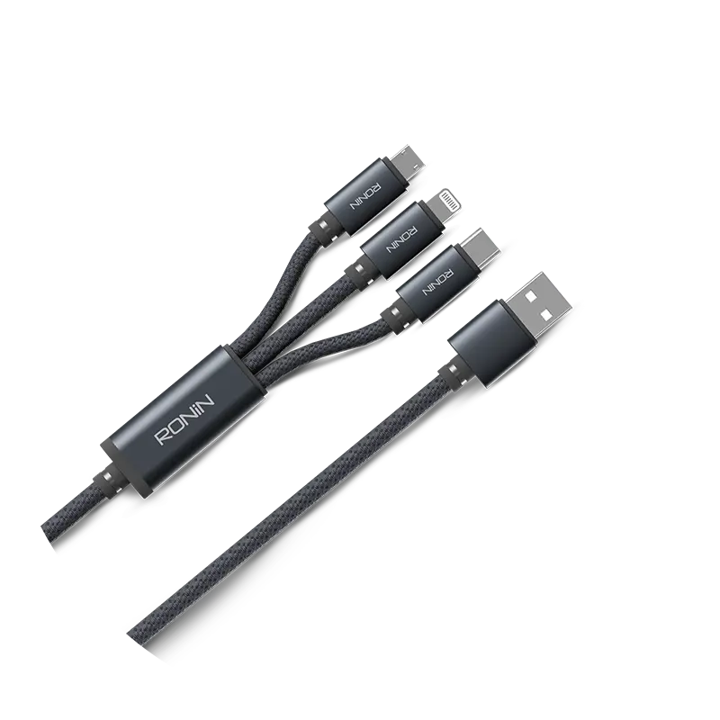 RONIN Brand SMASH | R-2015 - 3 in 1 Cable