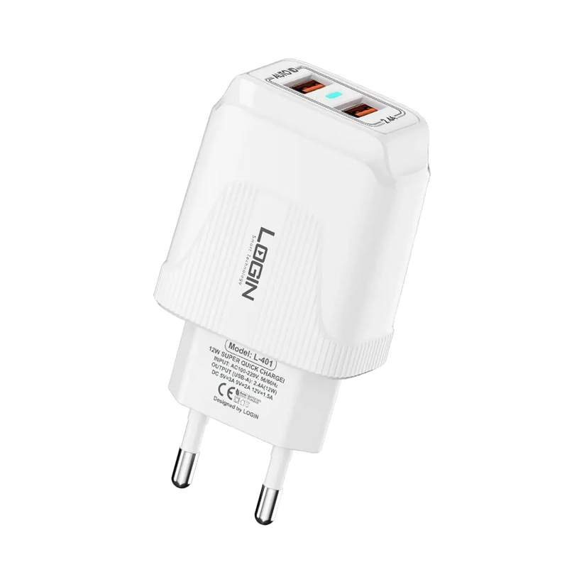 LOGIN Brand 2.4A Charger L401