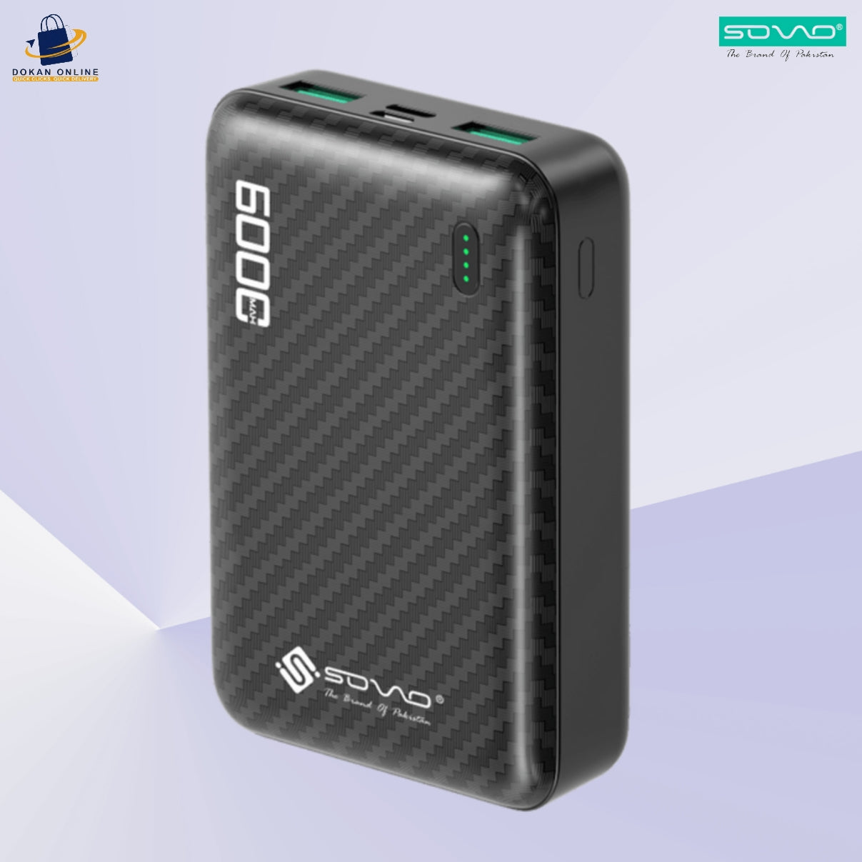 SOVO Brand 6000mAh PowerBank SPB-693