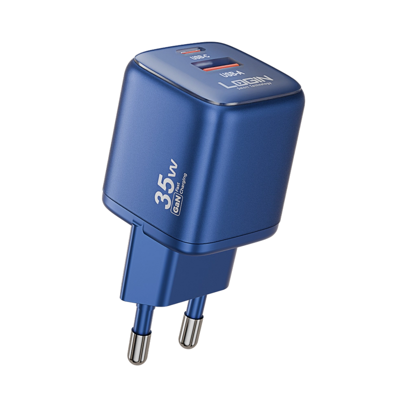 Login L-413 GANGO | Charger
35W | GaN Technology | USB-A and PD