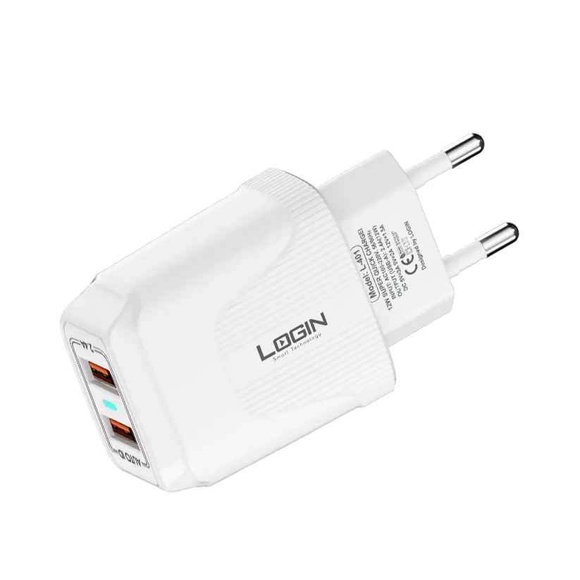 LOGIN Brand 2.4A Charger L401