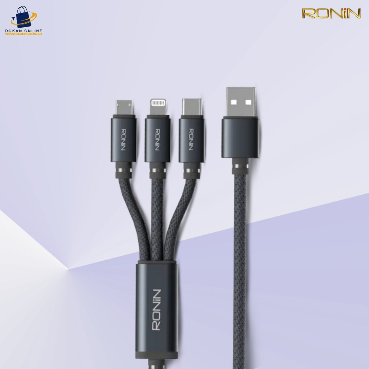 RONIN Brand SMASH | R-2015 - 3 in 1 Cable