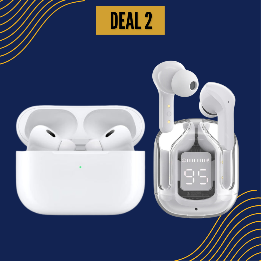 DEAL 2 Airpods Pro 2 ANC - Air31 Wireless Earbuds