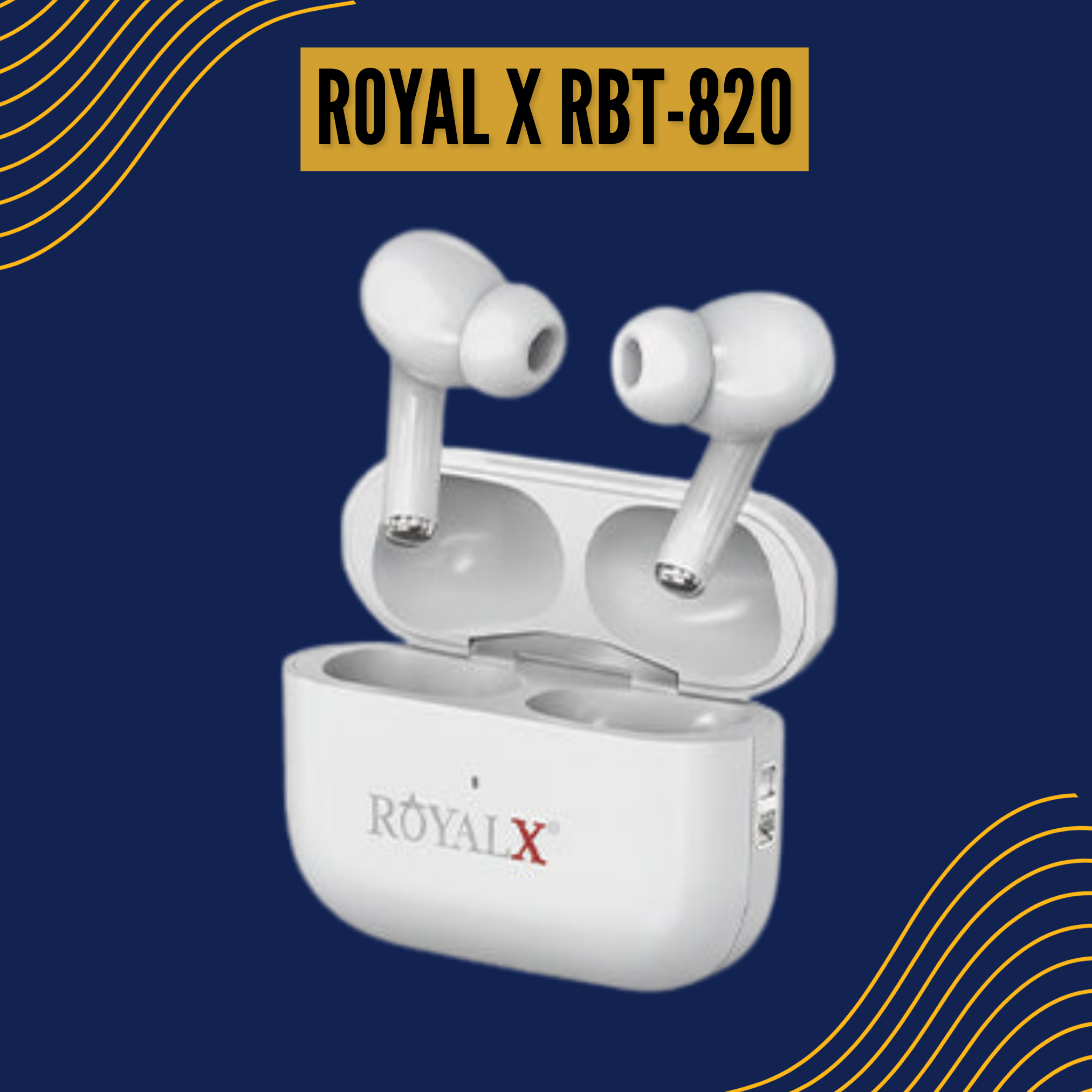 ROYAL X Brand Beat Pro Earbuds RBT-820