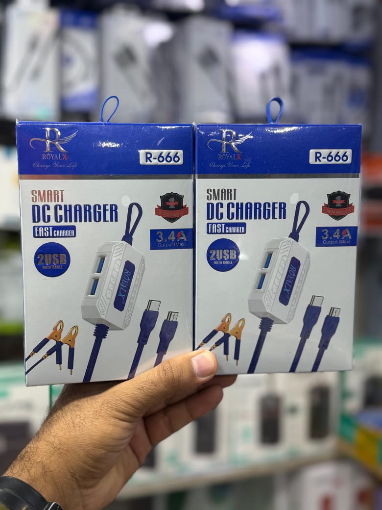 ROYAL X Brand- DC Clip Charger R-666 Original