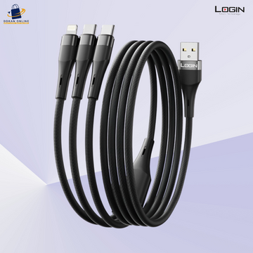 LOGIN Brand L-909 | 3 IN 1 Cable