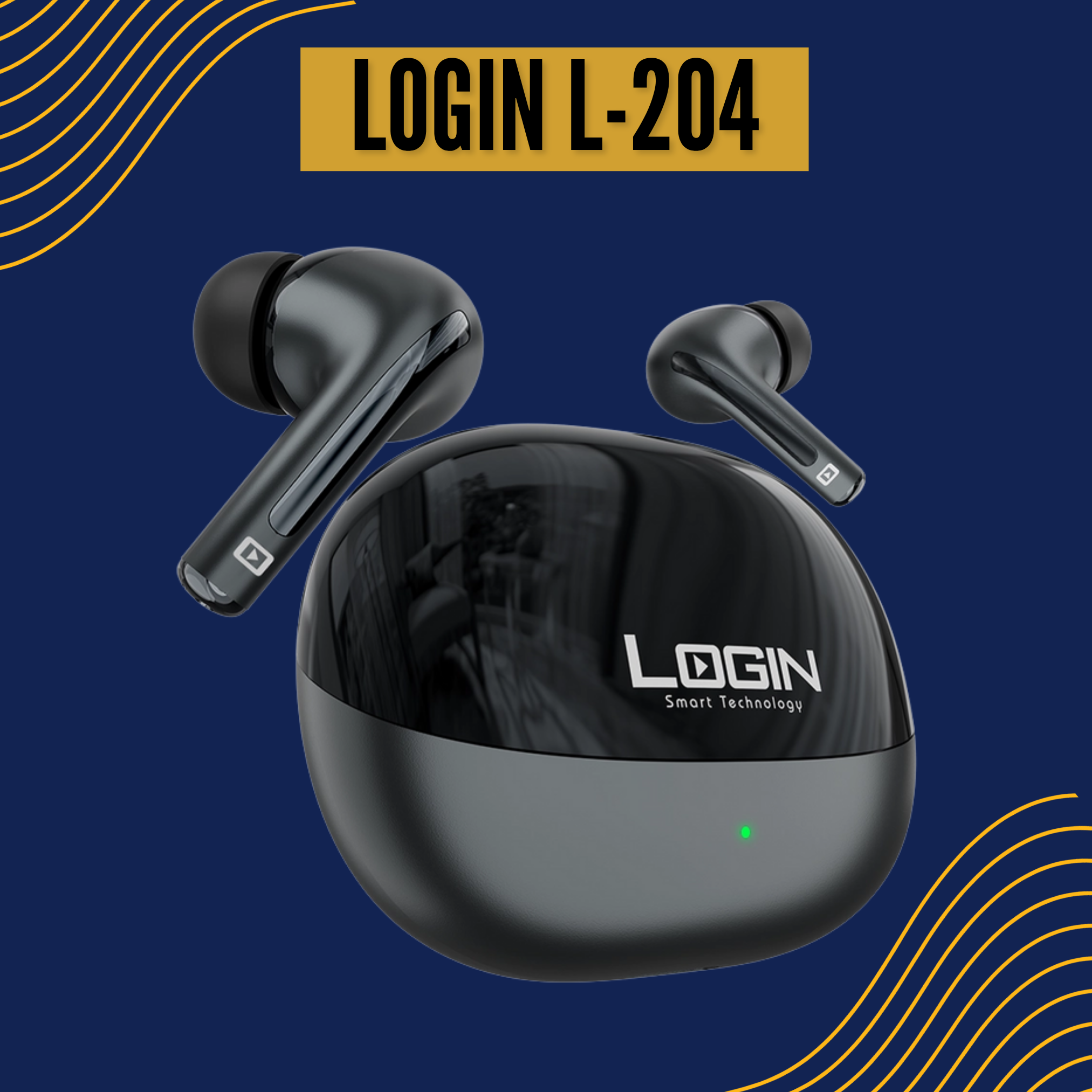 LOGIN Brand Kryos Earbuds L-204